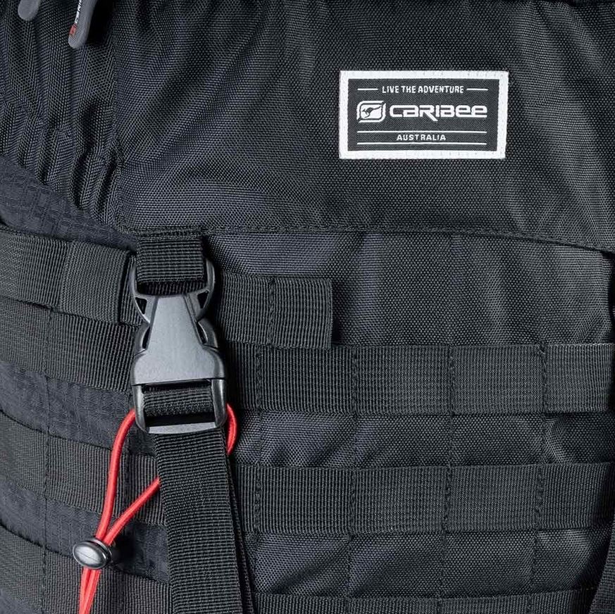 Caribee Pulse 65 Hiking Trekking Rucksack Backpack 65 Litre Black