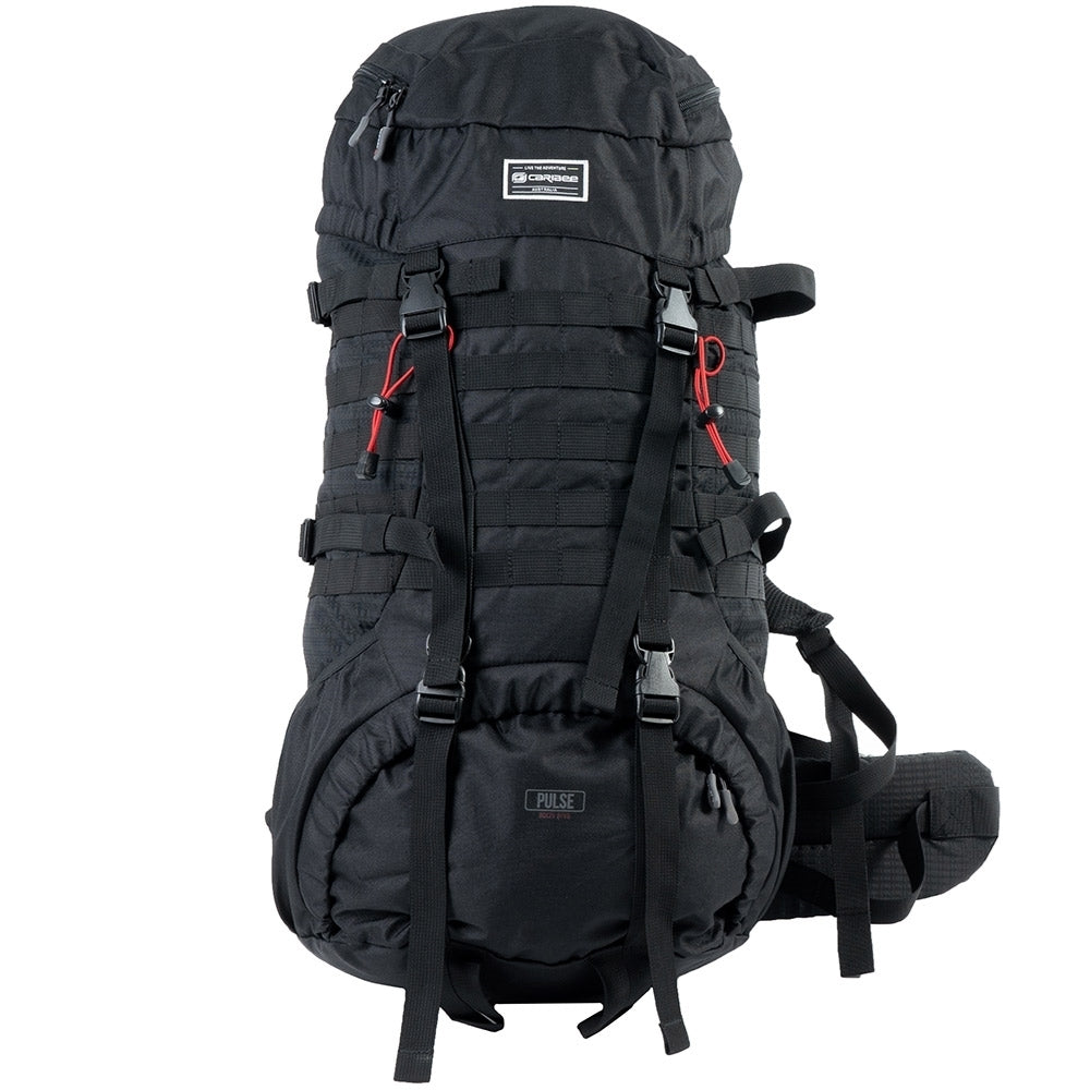 Caribee Pulse 80 Hiking Trekking Rucksack Backpack 80 Litre Black