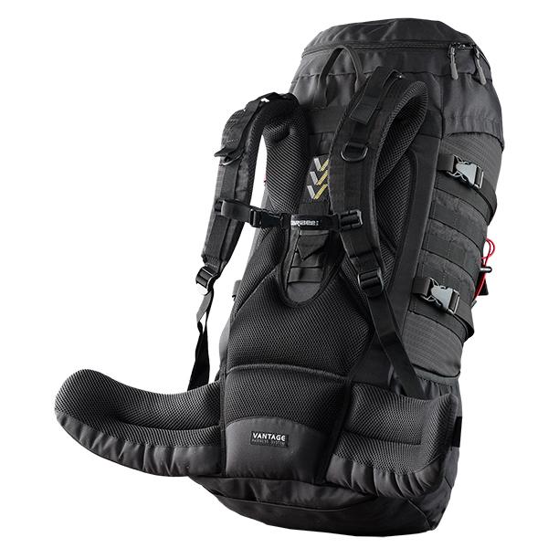 Caribee Pulse 65 Hiking Trekking Rucksack Backpack 65 Litre Black