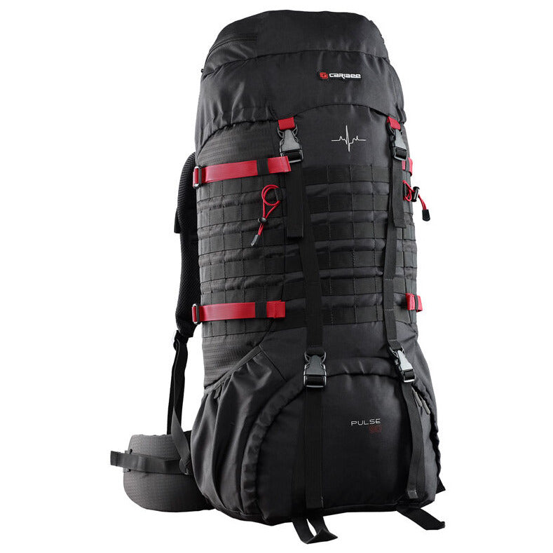 Caribee Pulse 80 Hiking Trekking Rucksack Backpack 80 Litre Black