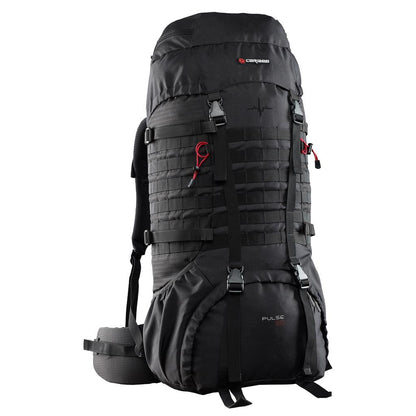Caribee Pulse 80 Hiking Trekking Rucksack Backpack 80 Litre Black
