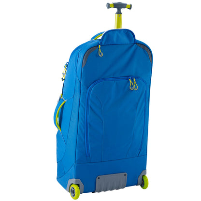Caribee Stratosphere 75 Wheeled Trolley Bag Travel Pack Luggage Wheel Backpack 75L Sirius Blue