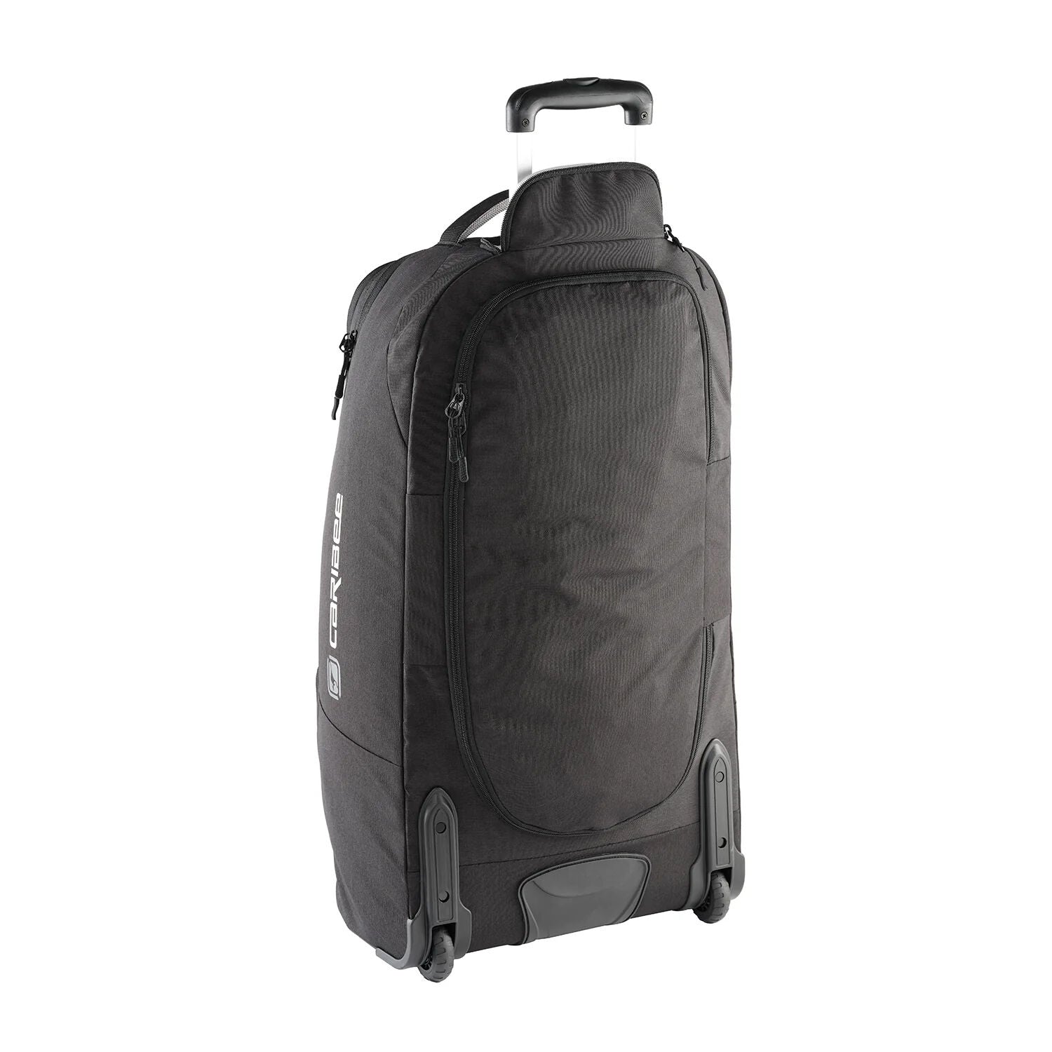 Caribee Adventure Hybrid Wheel Trolley Wheeled Travel Pack Backpack 70L Black