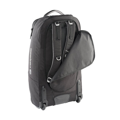 Caribee Adventure Hybrid Wheel Trolley Wheeled Travel Pack Backpack 70L Black
