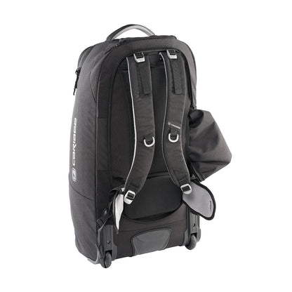 Caribee Adventure Hybrid Wheel Trolley Wheeled Travel Pack Backpack 70L Black
