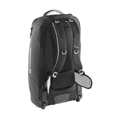 Caribee Adventure Hybrid Wheel Trolley Wheeled Travel Pack Backpack 70L Black