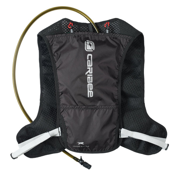 Caribee Coyote Runner 2L Hydration Running Vest Backpack Black