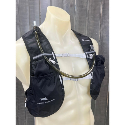 Caribee Coyote Runner 2L Hydration Running Vest Backpack (Black)