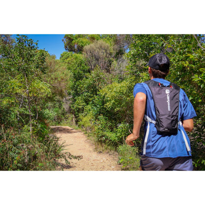 Caribee Coyote Runner 2L Hydration Running Vest Backpack (Black)