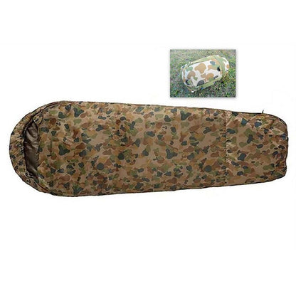 Caribee Deploy 1300 Auscam Camo Compact 0°C Single Sleeping Bag 220 x 80 cm Camouflage