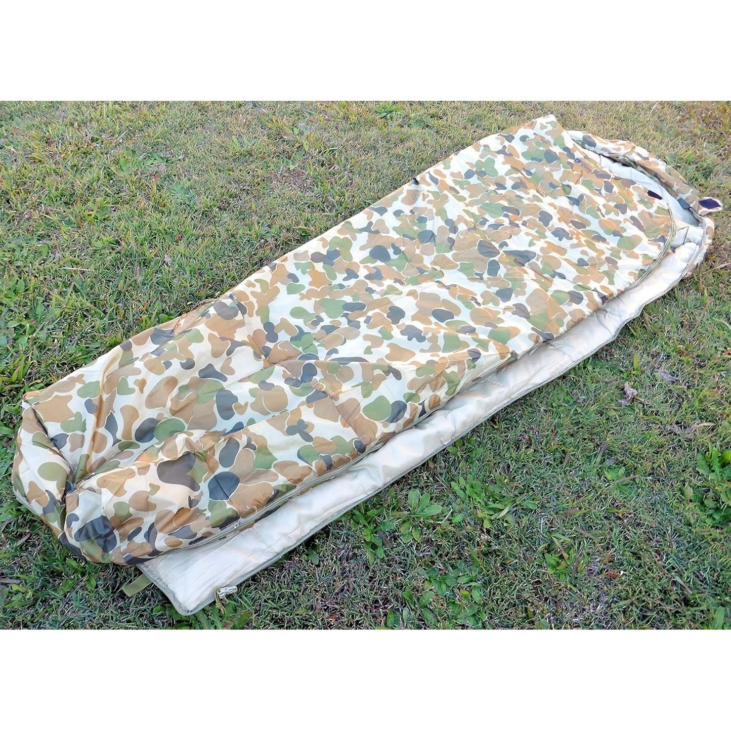 Caribee Deploy 1300 Auscam Camo Compact 0°C Single Sleeping Bag 220 x 80 cm Camouflage