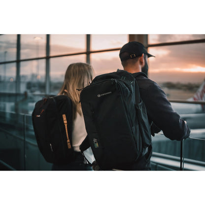 Caribee Traveller 40 Carry-On Backpack Travel Bag 40L Black