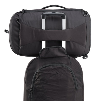 Caribee Traveller 40 Carry-On Backpack Travel Bag 40L Black