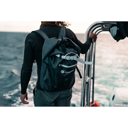 Caribee Trident 2.0 Waterproof Outdoor Adventure Backpack 30L Black/White
