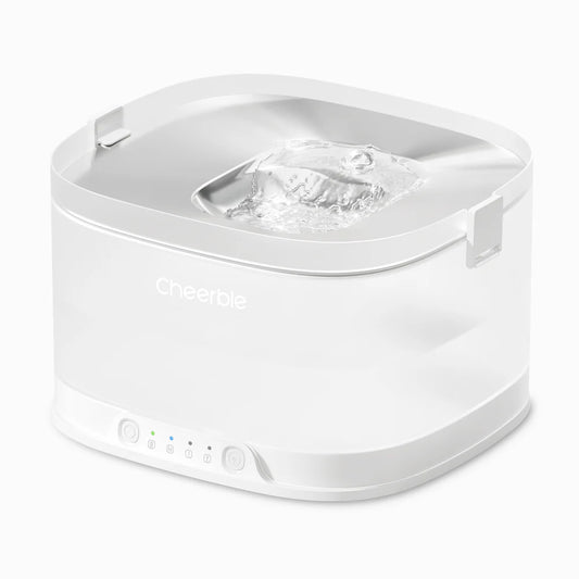 Cheerble Elfin D1 Pro Wireless Pet Water Fountain for Dogs 4L Battery & USB-C DC 5V Powered