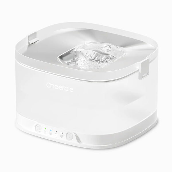 Cheerble Elfin D1 Pro Wireless Pet Water Fountain for Dogs 4L Battery & USB-C DC 5V Powered