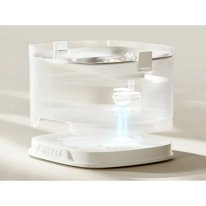 Cheerble Elfin D1 Pro Wireless Pet Water Fountain for Dogs 4L Battery & USB-C DC 5V Powered
