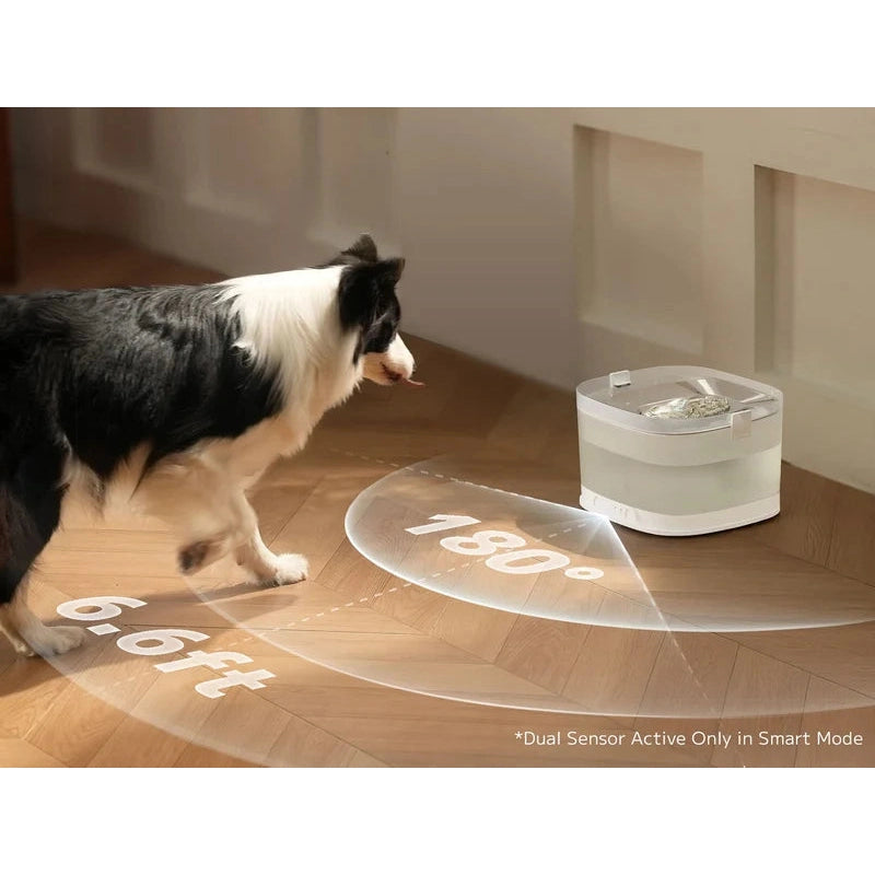 Cheerble Elfin D1 Pro Wireless Pet Water Fountain for Dogs 4L Battery & USB-C DC 5V Powered