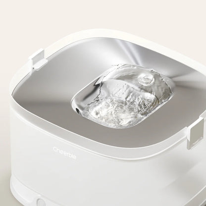 Cheerble Elfin D1 Pro Wireless Pet Water Fountain for Dogs 4L Battery & USB-C DC 5V Powered