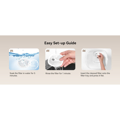 Cheerble Elfin D1 Pro Wireless Pet Water Fountain for Dogs 4L Battery & USB-C DC 5V Powered
