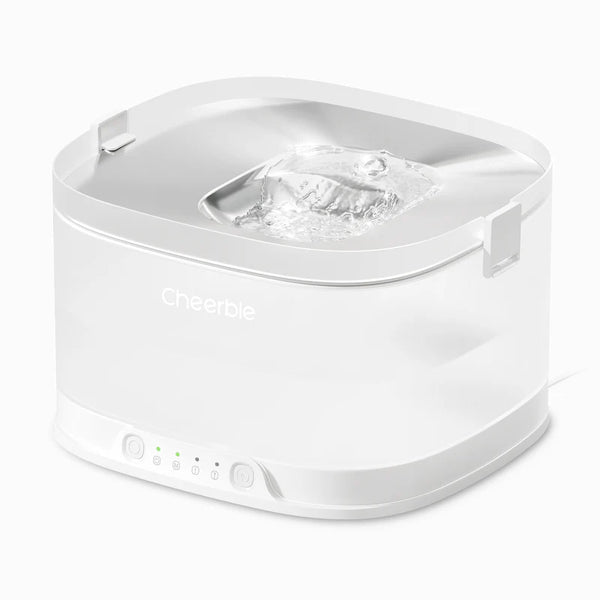 Cheerble Elfin D1 Wired Pet Water Fountain for Dogs 4L USB-C DC 5V Powered