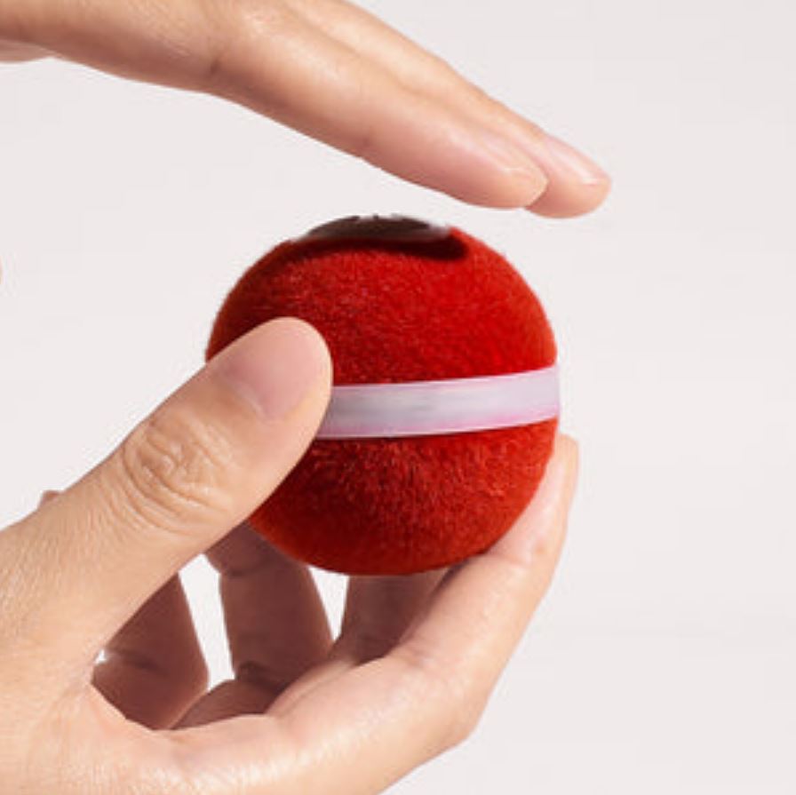 Cheerble M3 Mini Cat Ball Interactive Smart Cat Toy Vintage Red