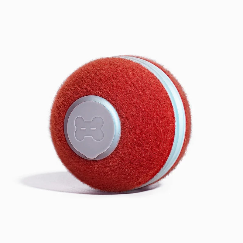 Cheerble M3 Mini Cat Ball Interactive Smart Cat Toy Vintage Red