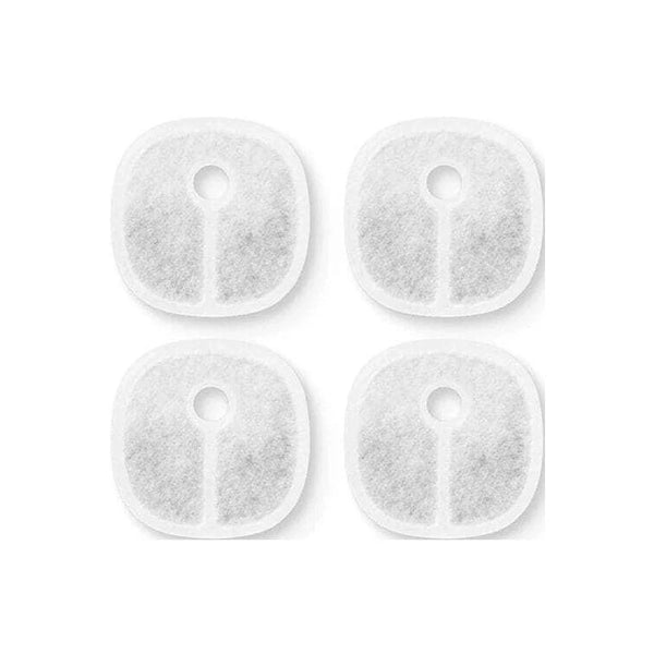 Cheerble Replacement Filter for Elfin E1 & E1+ Pet Water Fountain Filters 4-Pack