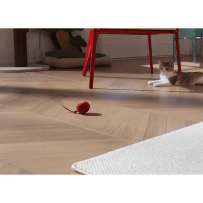 Cheerble Wicked Ball Duo 2 Interactive Smart Cat Toy Wickedball Vintage Red