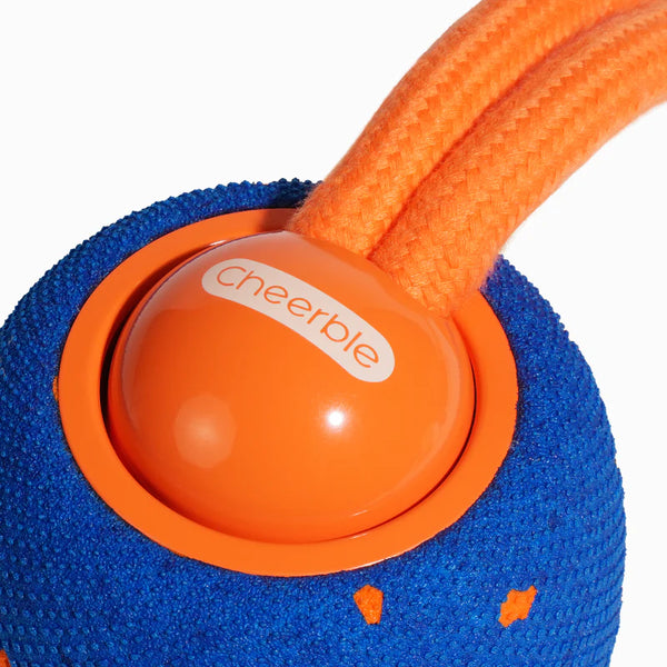 Cheerble Wicked Ball Rolly Interactive Dog Ball Smart Dog Toy Royal Blue