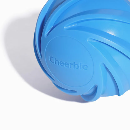 Cheerble Wicked Ball Cyclone All-Terrain Dog Ball Smart Dog Toy Blue