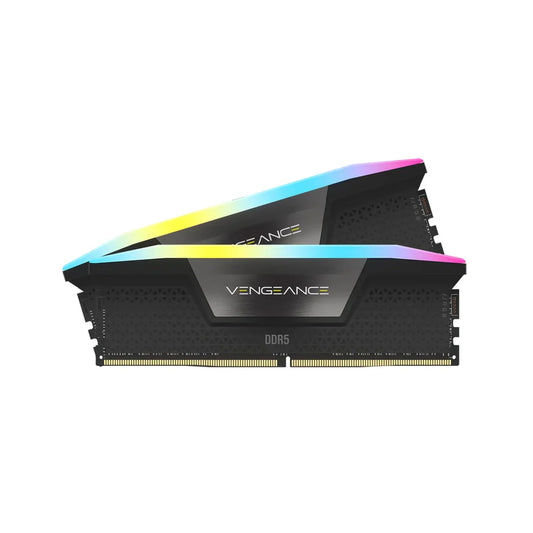 Corsair Vengeance RGB 6000Mhz 32GB (2x16GB) DDR5 DIMM XMP 3.0 Heatspreader (Black)