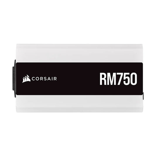 Corsair 750W RM750 80+ Gold Fully Modular ATX Power Supply White