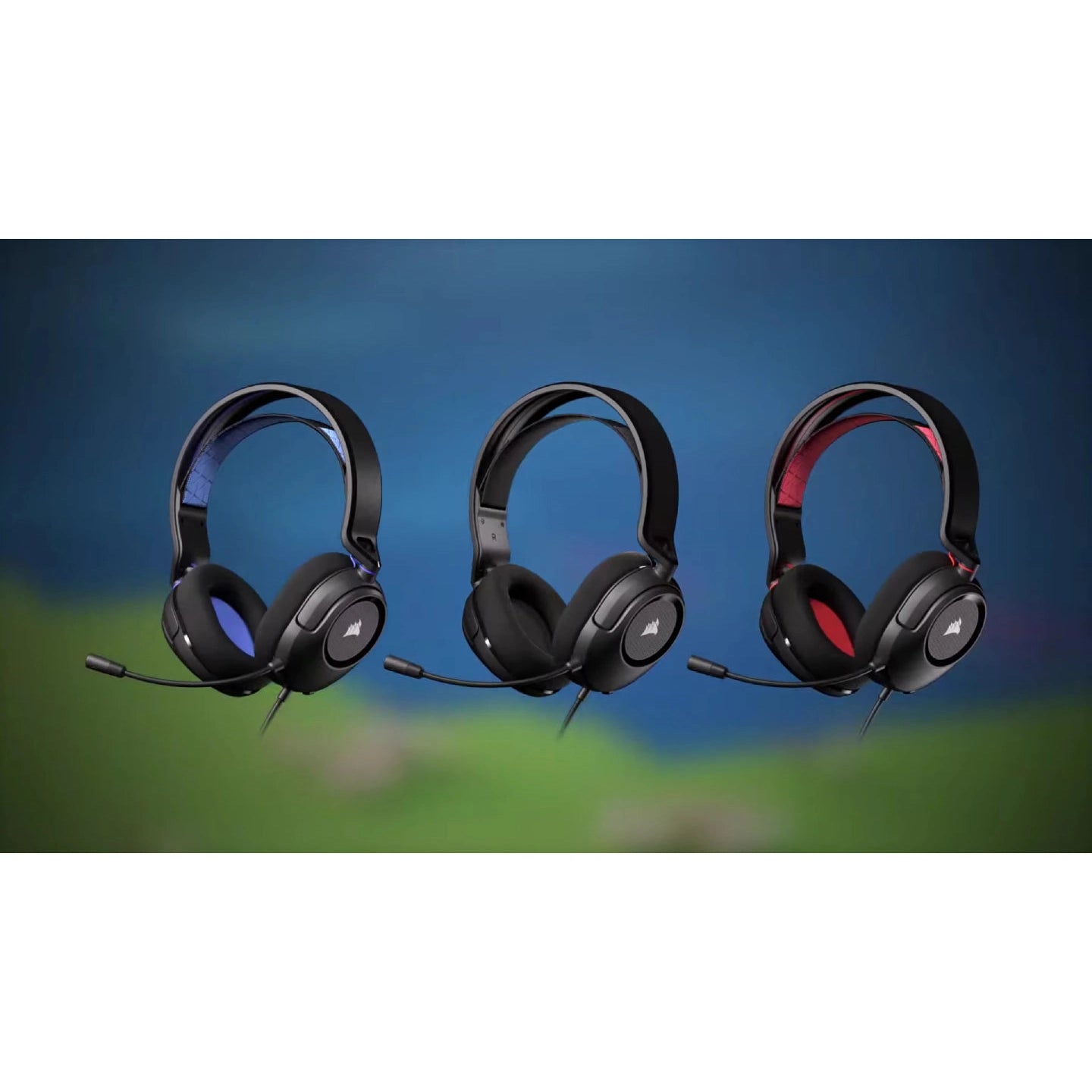 Corsair HS35 V2 Multiplatform Gaming Headset with 3.5mm Audio Jack Carbon