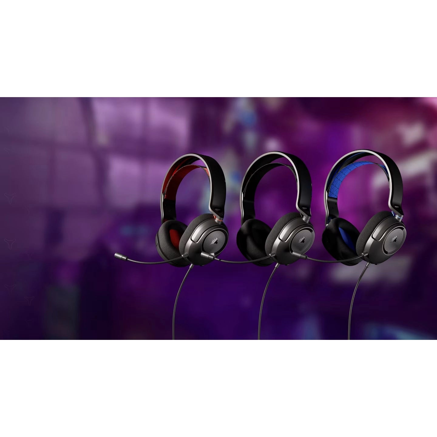 Corsair HS35 V2 Multiplatform Gaming Headset with 3.5mm Audio Jack Carbon