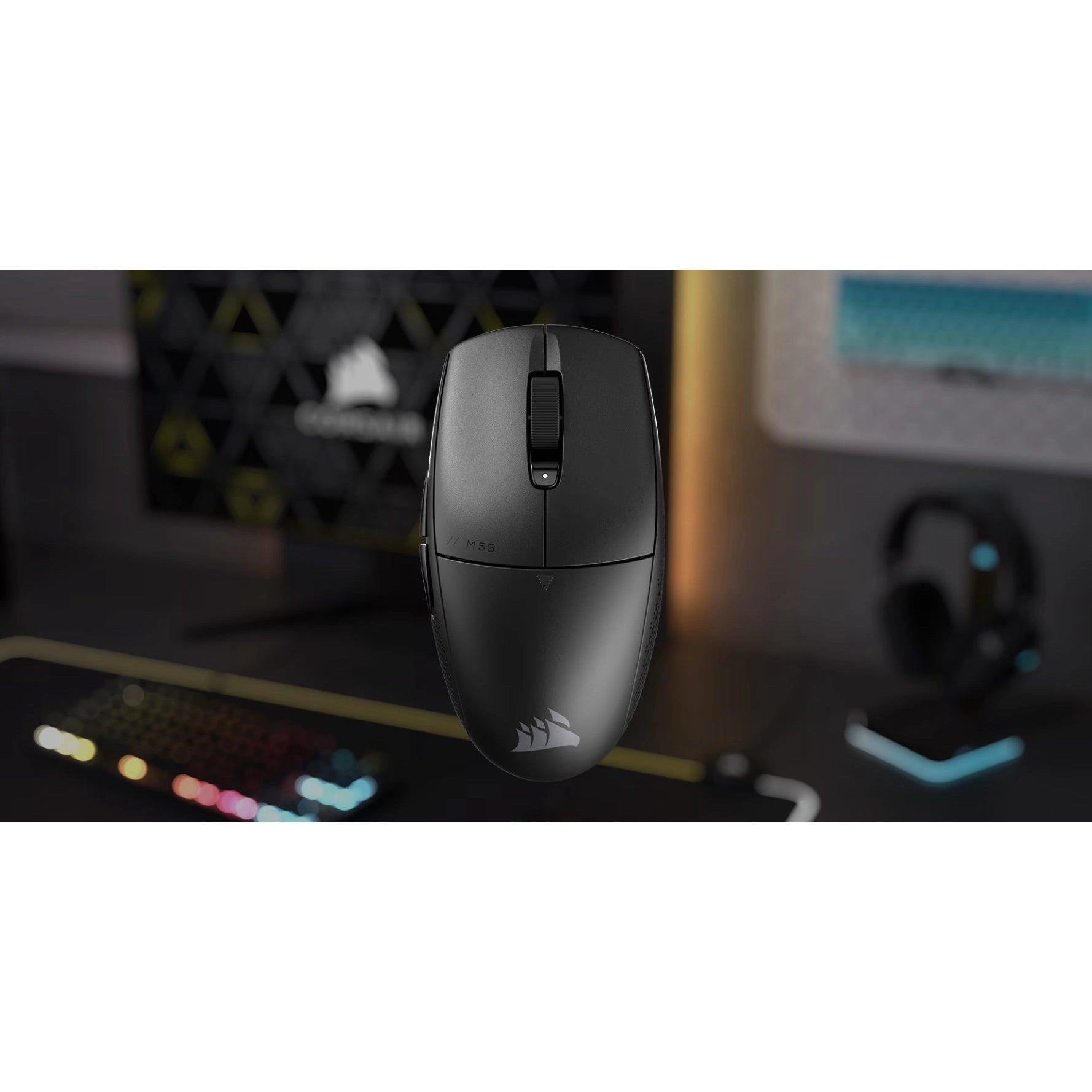 Corsair M55 Wireless Lightweight Gaming Mouse Black