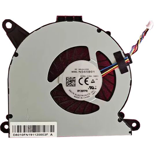 Cooling Fan for Intel 10th-Gen NUC NUC10 CPU | DC 5V 3W 4-Pin (BAZB0810R5HY005)