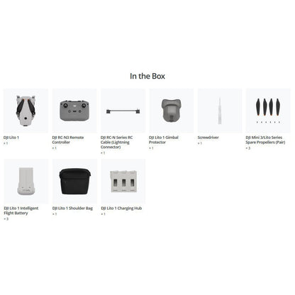 DJI Lito 1 Drone Fly More Combo with DJI RC-N3 Remote Controller