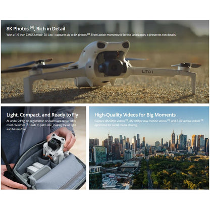 DJI Lito 1 Drone with DJI RC-N3 Remote Controller