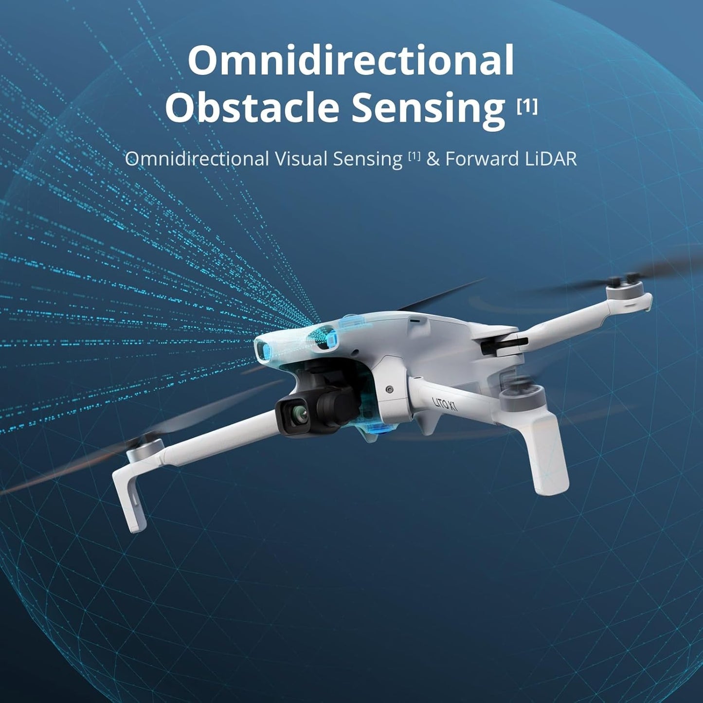 DJI Lito X1 Drone Fly More Combo with DJI RC 2 Remote Controller