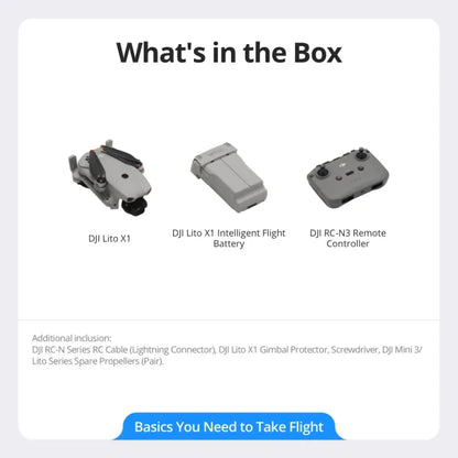 DJI Lito X1 Drone with DJI RC-N3 Remote Controller