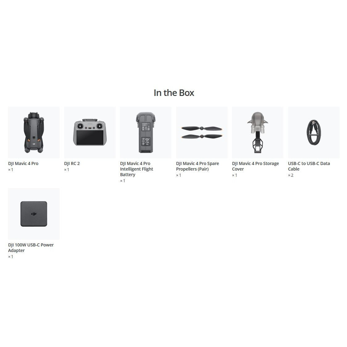 DJI Mavic 4 Pro Drone with DJI RC 2 Remote Controller