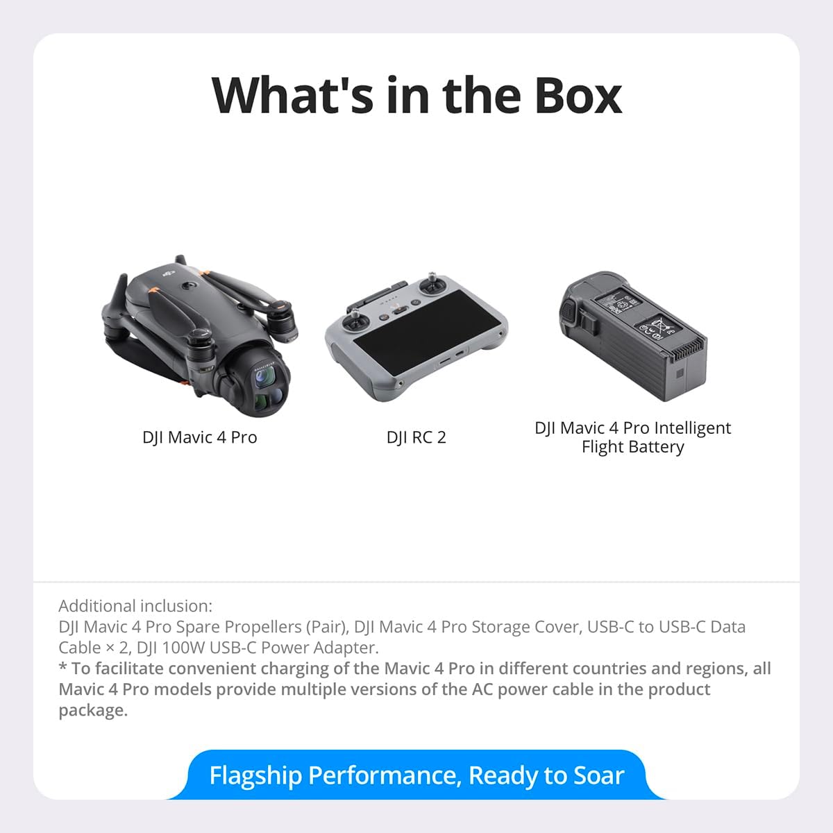 DJI Mavic 4 Pro Drone with DJI RC 2 Remote Controller