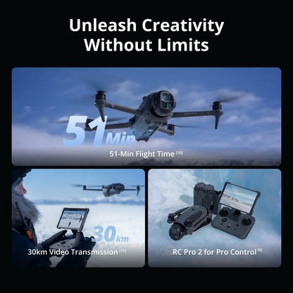 DJI Mavic 4 Pro Fly More Combo with DJI RC 2 Remote Controller
