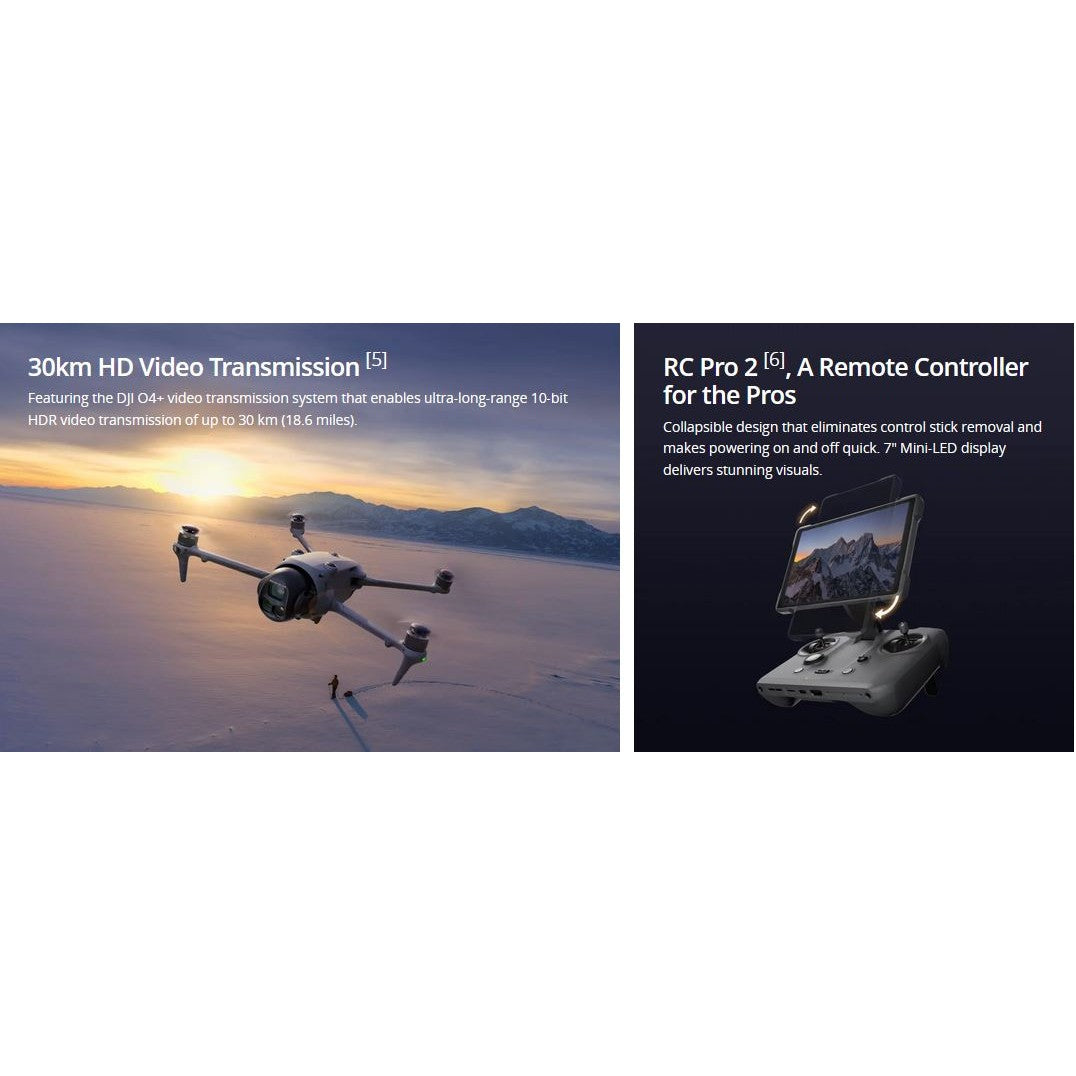 DJI Mavic 4 Pro Fly More Combo with DJI RC 2 Remote Controller