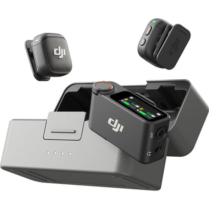 DJI Mic 3 2 TX + 1 RX + 1 Charging Case Compact 2-Person Digital Wireless Microphone System