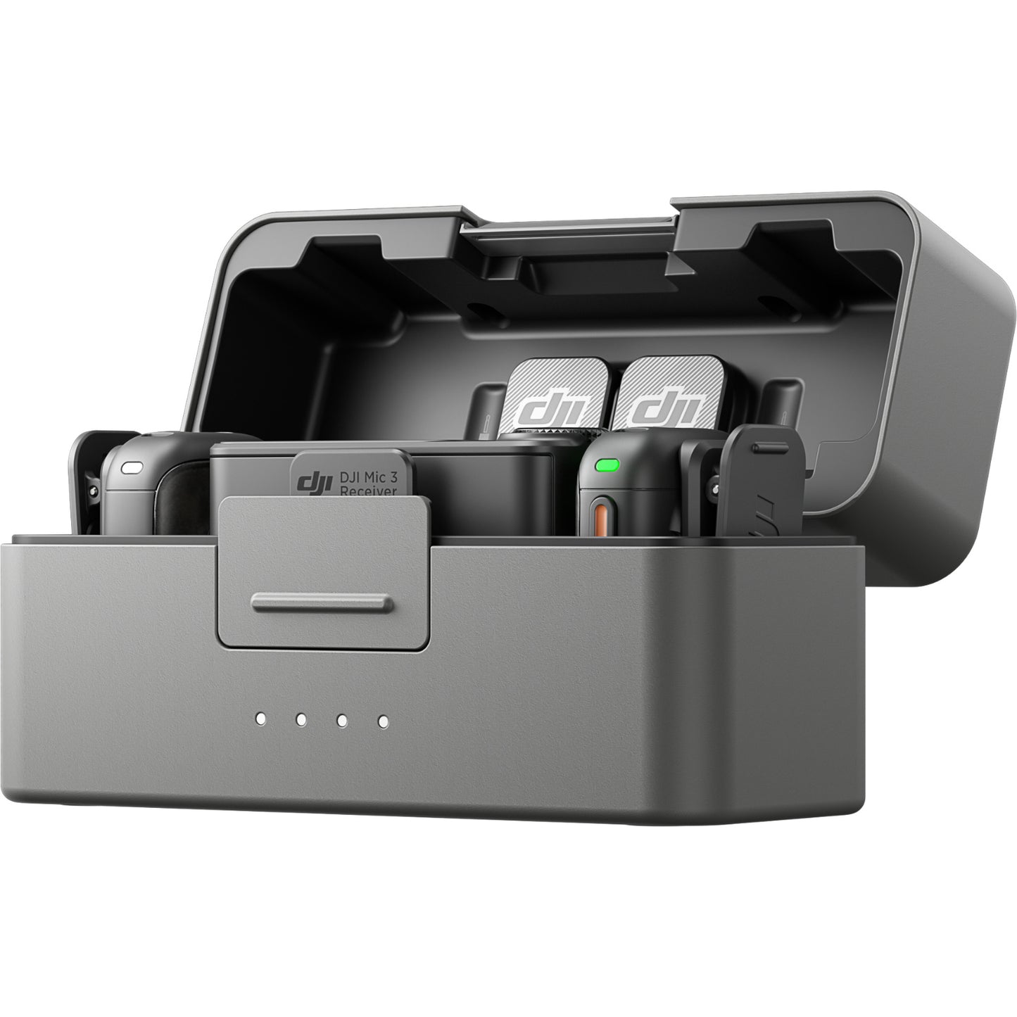 DJI Mic 3 2 TX + 1 RX + 1 Charging Case Compact 2-Person Digital Wireless Microphone System