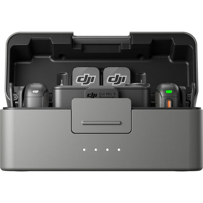 DJI Mic 3 2 TX + 1 RX + 1 Charging Case Compact 2-Person Digital Wireless Microphone System