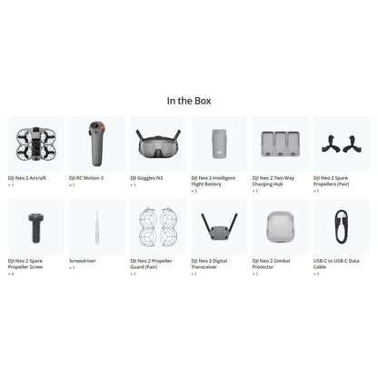 DJI Neo 2 Motion Fly More Combo with DJI Googles N3 & RC Motion 3 Remote Controller