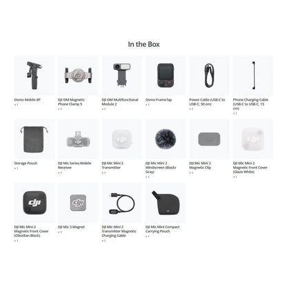 DJI Osmo Mobile 8P Smartphone Gimbal | Creator Combo